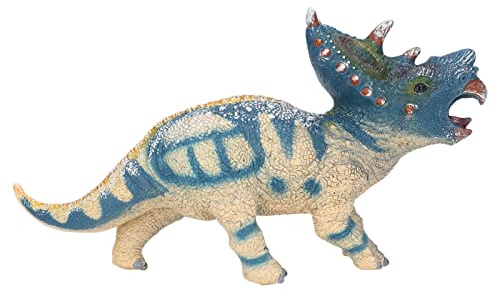 Dinosauriefigurer Pachyrhinosaurus Realistiska detaljerad exteriör pedagogisk leksak för barn i åldrarna 3+ PVC-material Dinosauriemodell Festfavoriter