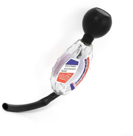 Para el tipo de dial para la batería Probador de anticongelante para el medidor de densidad del refrigerante del coche con para escala Celsius Fahrenheit para vehículo 6V 12V 24V