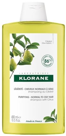Klorane APF-129, Champú con pulpa de cítricos, 400 ml