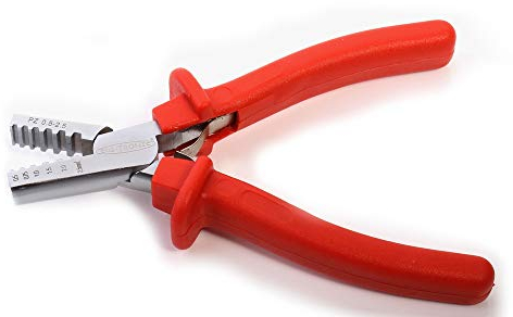 Pince à sertir pour embouts de câble 0,5 à 2.5 mm² pz0525