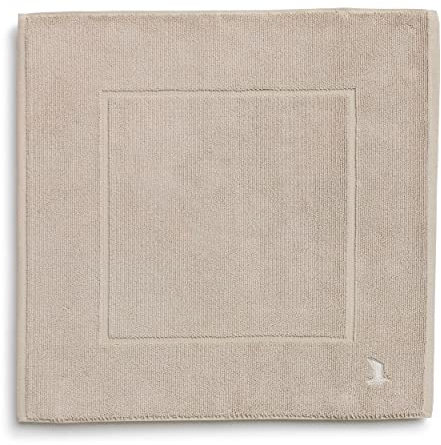 möve Superwuschel Badteppich 60 x 60 cm aus 100% Baumwolle, cashmere