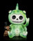 Witzige Furry Bones Fantasy Figur - Camo | Lustige skurrile Sammel-Figur, Deko-Figur, Deko-Artikel, H 7,5 cm