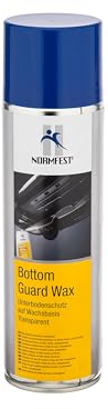 Normfest Bottom Guard Wax – Transparenter Unterbodenschutz auf Wachsbasis mit selbstheilendem Korrosionsschutz, hoher Kriechwirkung und Temperaturbeständigkeit bis 180 °C – 500ml