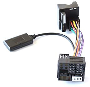 Daniko Bluetooth Aux in Adapter Quadlock Musik Stream passend für vw rcd510 rns510 mp3 RCD RNS 510