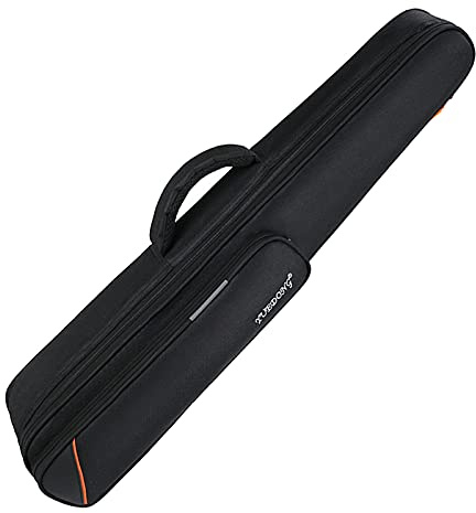 F Fityle Estuche para Clarinete de Saxofón con Asa, Tela Oxford Impermeable con Bolsillo, Exterior Bolsa de Almacenamiento para Flauta Clarinete