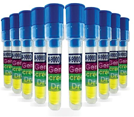 SWIPPER Kits de pruebas de detección general de drogas con resultados instantáneos, pruebas para 30 sustancias, kit de prueba de drogas fácil de usar en casa (paquete de 10)