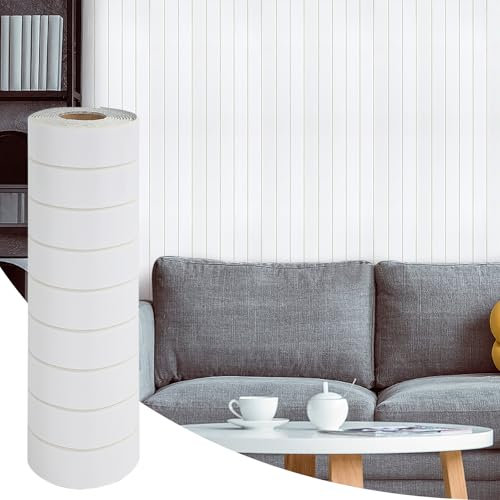 Paneles de pared de madera sintética, 40 x 3 m (1,2 m²), paneles de pared 3D para decoración de pared y techo, paneles elásticos de PVC para revestimiento de pared, resistentes a la humedad, azulejos