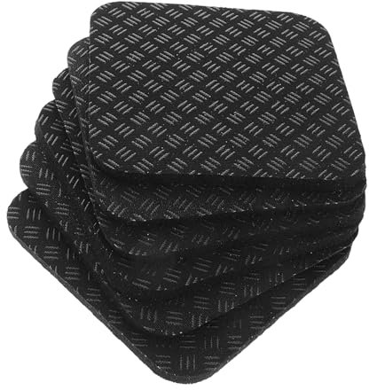 HEMOTON 6 Pezzi Tappetini Antiscivolo Per Pavimenti Resistenti Tappetini Smorzanti Per Lavatrice Ammortizzatori Per Esercizi Riduzione Del Rumore Protezione Del Pavimento Per Attrezzature