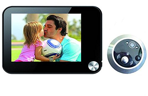 Vigor 24615-35 Judas pour porte numérique 120° avec écran 3,5''