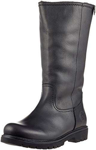 Panama Jack Damen Bambina Kniehohe Stiefel, Schwarz, 39 EU