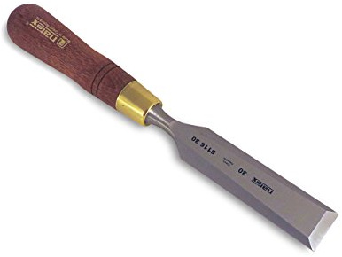 Narex Czech Steel Premium Woodworking Cabinetmakers Chisel with European Hornbeam Handle (30 mm - 1 1/8)