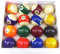 Billiard Pro Unisex Adult 2 inch Pool Ball Set (spots and Stripes - Assorted)
