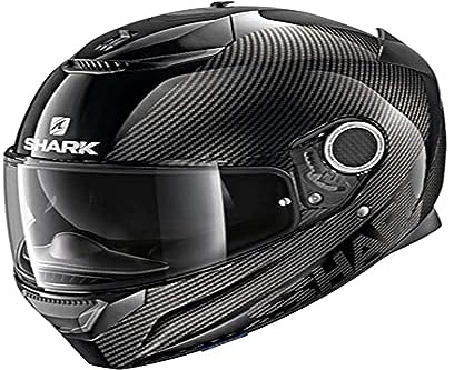 SHARK Herren NC Motorrad Helm, Schwarz, M