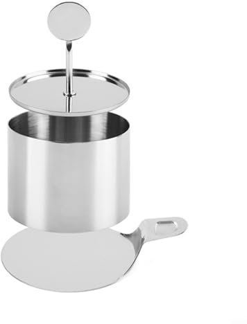 Kitchen Must Have - Anillos de postre de acero inoxidable para varias aplicaciones de horneado (redondos)