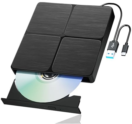 Extern Blu-ray-spelare USB 3.0 3D-brännare CD DVD-ROM optisk enhet skivläsare for bärbar dator