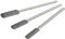 wolfcraft Juego de minimuelas abrasivas cerámicas de 3 piezas I 2175000 I Para afilar cadenas de sierras de cadena