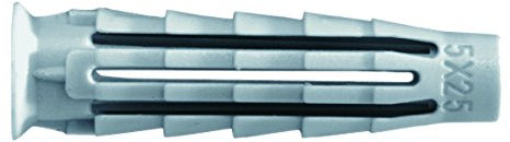 Spit - Cheville multi-materiaux pro 6-avec collerette - Ø mm.14 - Long. mm.70 - Ø vis mini/maxi.10 - Long. vis mini.80 - Cond..20 -