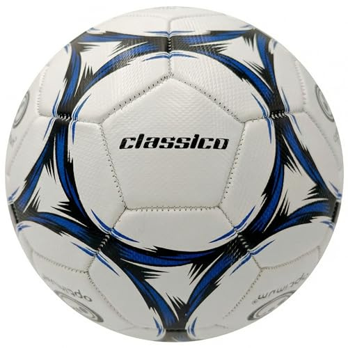 OPTIMUM Ballon de Foot Classico Ballon de Foot Classico Football, Noir/Bleu, 3