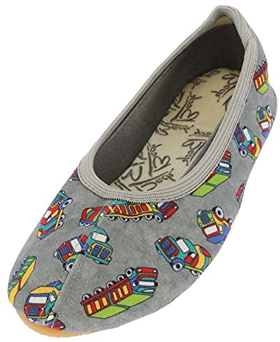 Beck Jungen vrachtwagen Gymnastikschuhe, Grau, 29 EU