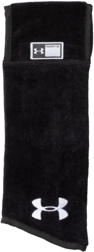 Under Armour Unisex Adult UA20800 Football Towel, Black, Adult- One Size US