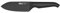Furi Pro Jet Black East/West Santoku Knife 13cm, Limited Edition Chef's Knife for Superior Cutting Performance, Stainless Steel Blade, Matte, Jet Black Oxidised Finish, 25-Year Guarantee