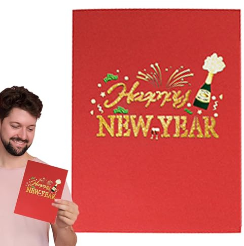 New Years Eve Pop Up Cards, New Years Eve Pop Up Cards | Vista Print New Year Fireworks, Delicate Textured New Year Cards, Holiday Greeting Cards New Year Fireworks Festive Card Design