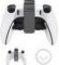 AMAZEAR Akku Pack für PS5 DualSense Controller, Playstation 5 Zubehör 3000mAh Schnell Ladegerät, tragbarer wiederaufladbarer zusätzlicher Akku für PS5 Edge oder Standard Game Controller (schwarz)