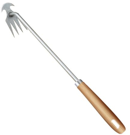 Unkraut Entferner Gerät, 2026 Neu Unkraut Entwurzelungs Werkzeug Gartenarbeit Hand Unkrautstecher, Mühelos Gartenwerkzeug, Hand Unkrautstecher für Graben Umpflanzen Jäten (Silber -1 Stück, 16 Zoll)