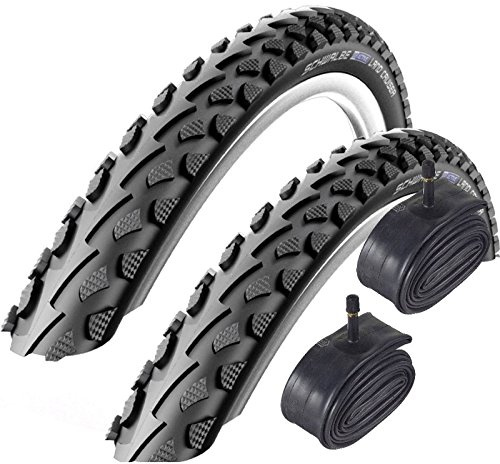 Schwalbe Land Cruiser 700 x 35c Hybrid Bike Tyres with Schrader Tubes (Pair)