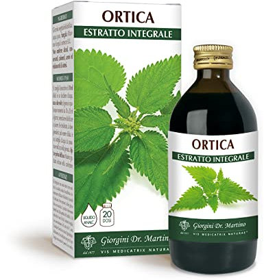 Dr Giorgini Integratore Alimentare, Ortica Estratto Integrale Liquido Analcoolico - 200 ml
