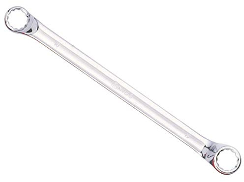 Genius Tools 751618 Llave de anillo doble de 1/2 x 9/16 pulgadas