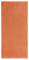 Erwin Müller Walk-Frottier Duschtuch Baden Baden orange Größe 70x140 cm - extra saugstark, schnell trocknend, samtweich, beidseitige Schlaufen