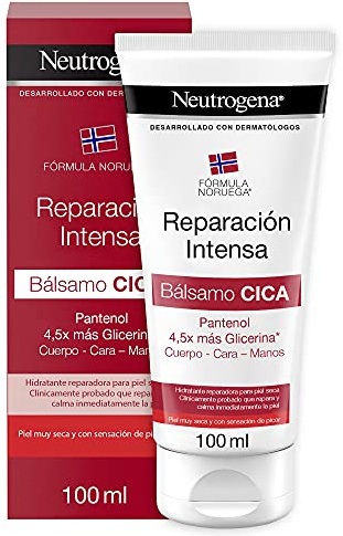 Neutrogena Reparación Intensa Bálsamo Cica 100 Ml, Reparierend, Lippenbalsam