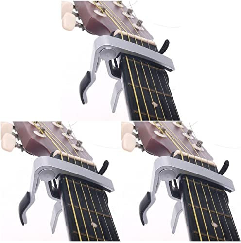 MILISTEN 3st Bass-kapodaster E-gitarre Kapodaster 6-saitiger Gitarren- Für Ukulele Stimmgerät Für Akustische Gitarre Gitarrenzubehör Klassisch Suite