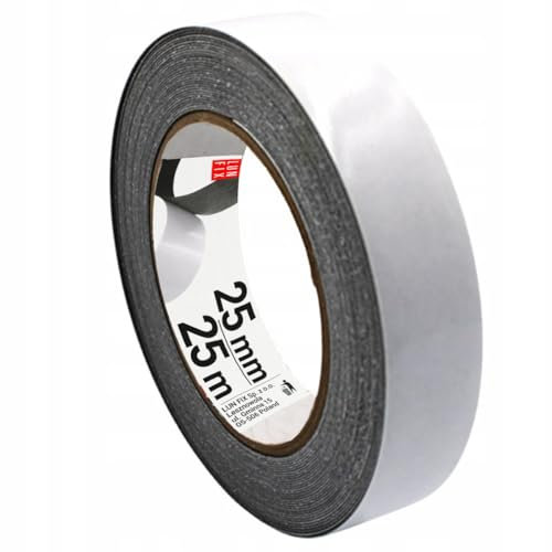 Ruban adhésif étanche 25mm x 25m pour plaques alvéolaires, câbles, scotch tissu anti-moisissure, filtre d'extrémité, ruban isolant gris double paroi, chatterton extérieur haute température