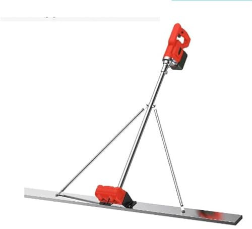 Hormigonera, Pulidora de hormigón eléctrica de 150 cm, niveladora de suelos, regla vibratoria, vibradora de mortero, niveladora de hormigón