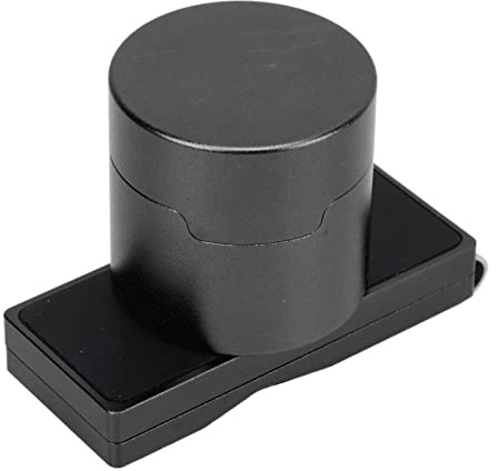 SPYMINNPOO Snooker-krithållare Bärbart Biljardfodral i Aluminium för Enkel Förvaring När du är på Språng (Svart)