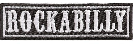 Rockabilly Heavy Metal Rocker Trucker Moto biker Patch écusson