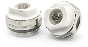 DIANKAMIN VALVOLA di SFIATO ORIENTABILE in Ottone NICHELATO 3/8