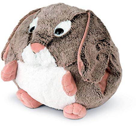 COZY NOXXIEZ Kuschelige Plüsch Kinder Handwärmer - Kuscheltier, Stofftier, Kopfkissen als Flauschiges Wärmekissen Plüschtier für Bett, Auto und Zuhause (Häschen)