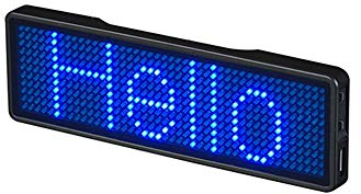 Bluetooth-LED-Namensschild Verbesserte kabellose Bluetooth-LED-Namensschild Wiederaufladbare Namensschild Karte für die Party Bar-Ausstellung im Hotel Restaurant Shop