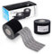 ARTZT thepro Kinesiologisches Tape | Hautfreundlich, Hypoallergen & Wasserfest | Für Sport & Physiotherapie | Material: Baumwolle | Maße: 5m x 5cm | 2er-Set (schwarz/schwarz)