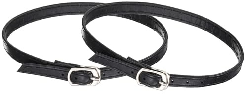 sourcing map Correas de zapatos de tacón alto, correas de tobillo desmontables, accesorios de zapatos de repuesto para pantuflas de tacón alto sueltas para mujer, negro mate, 28.5 x 0.75 cm/11 x 0.3