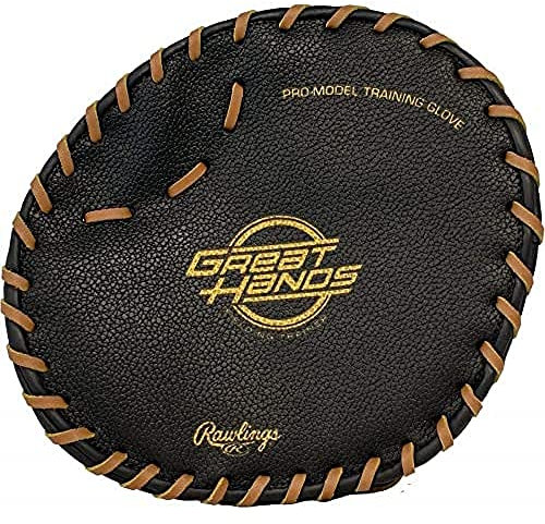 Rawlings Great Hands Trainingshandschuh, Schwarz, Einheitsgröße