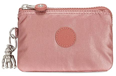 Kipling Damen Creativity S Münzbörse Rot (Metallic Rust)