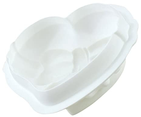 Cabilock Molde De Silicona Resistente Para Chocolates y Dulces Molde De Corazón Para Hornear