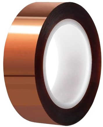 Gebildet Högtemperaturmjukpapperstejp, 25mm (Bredd) * 33m (Längd) Används för att Skydda CPU och 3D-skrivares Arbetsyta, PCB-kretskortproffs