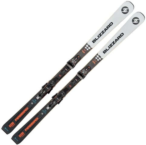 Ski Alpinski Pistenski Carvingski - Blizzard Firebird RS Ti - Full Camber - inkl. Bindung Xcell 12 Demo Z4-12 - für sehr sportliche Fahrer und Könner - Slalom Racecarver für präparierte Piste