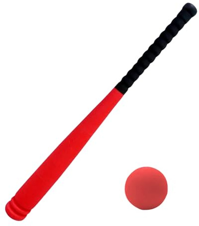 Laikoutd Bastone da Mazza Baseball in Spugna Morbida per Bambini con Set Baseball per Bambini in Schiuma
