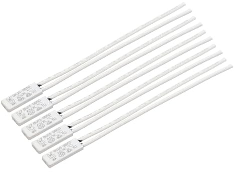 QUARKZMAN 5 st KSD9700 termostat, ingen temperaturkontrollbrytare 50C N.O 2A bimetall normalt öppen plast termiskt skydd termisk strömbrytare